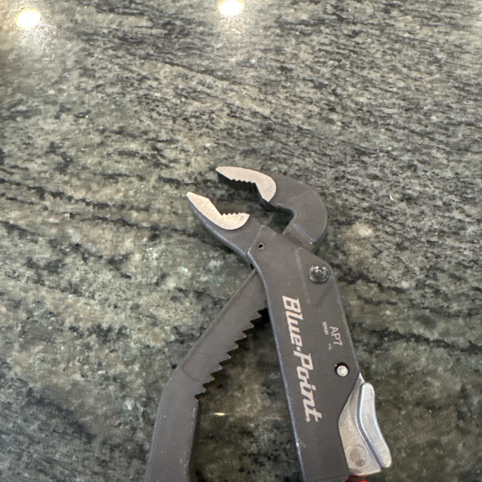 blue point by snap on ap7 7” adjustable joint pliers new