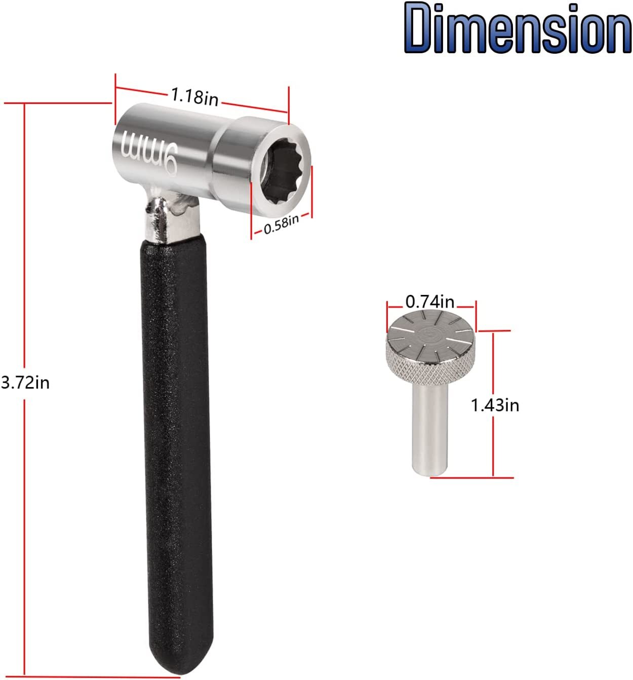 Valve Tappet Engine Adjuster Adjustment Tool for Motorcycles, ATVs & Scooter Gy6