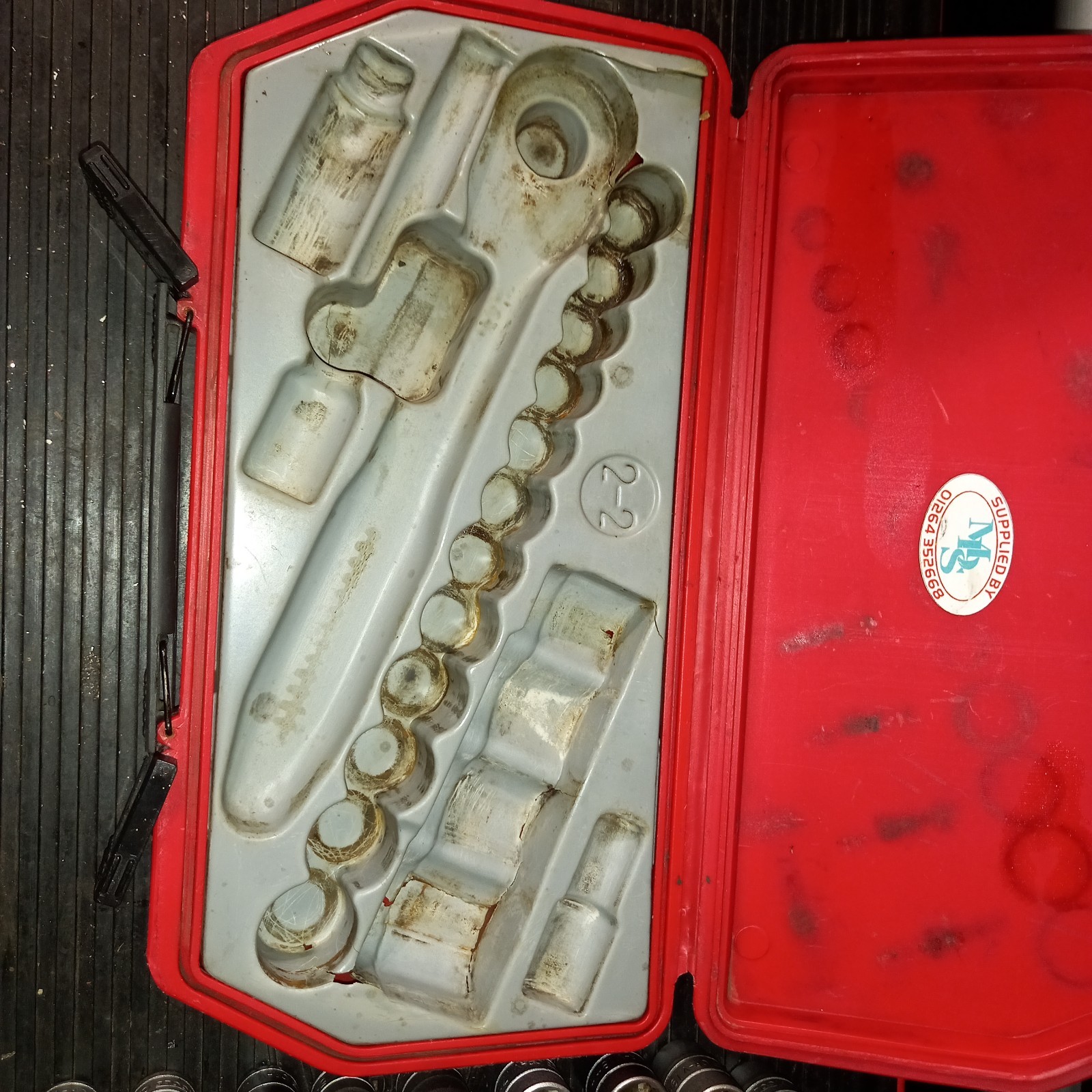 TENG MR21 1/2″ DRIVE METRIC SOCKET SET