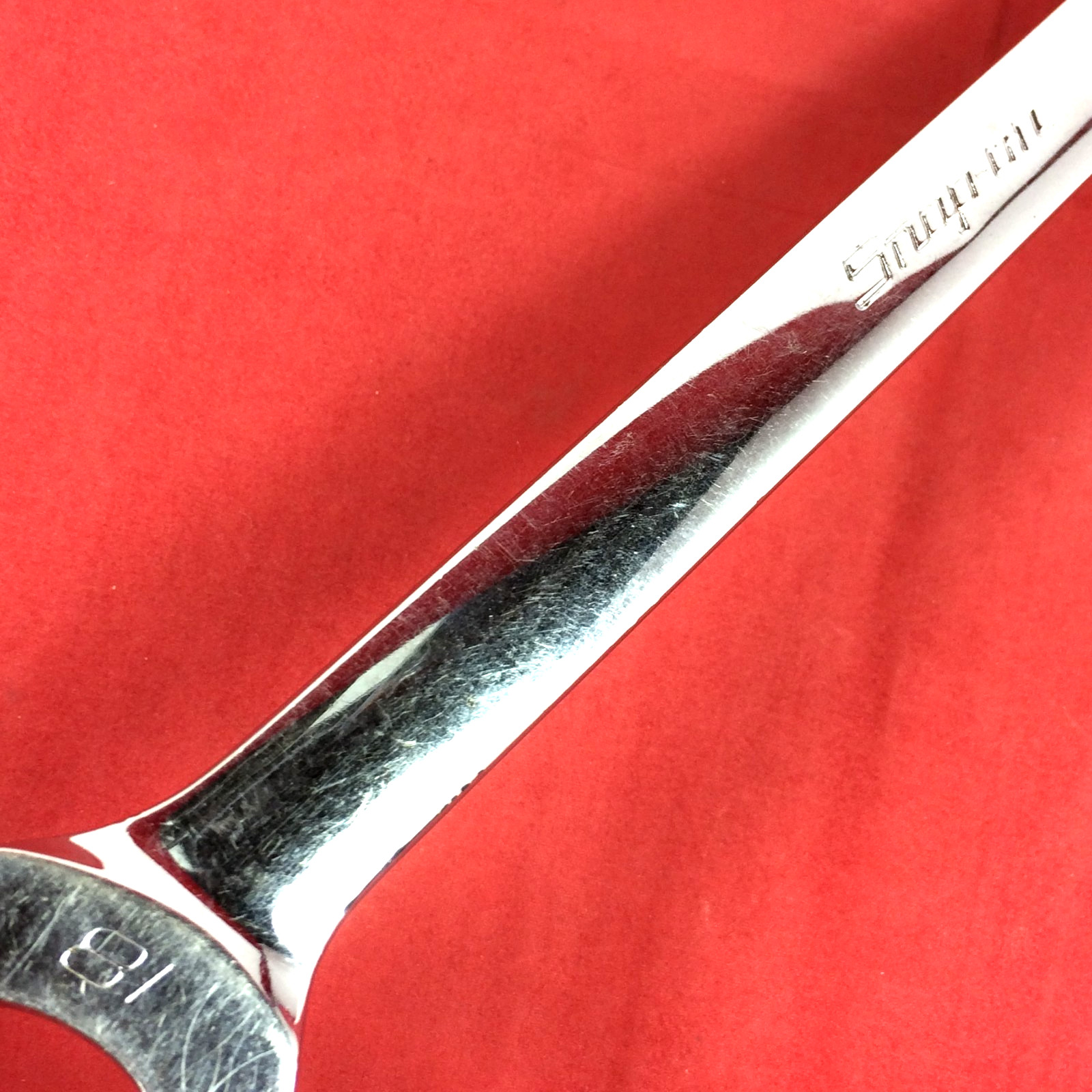Snap-on 18mm OSHM180A Metric 6-point Combination Wrench 1991