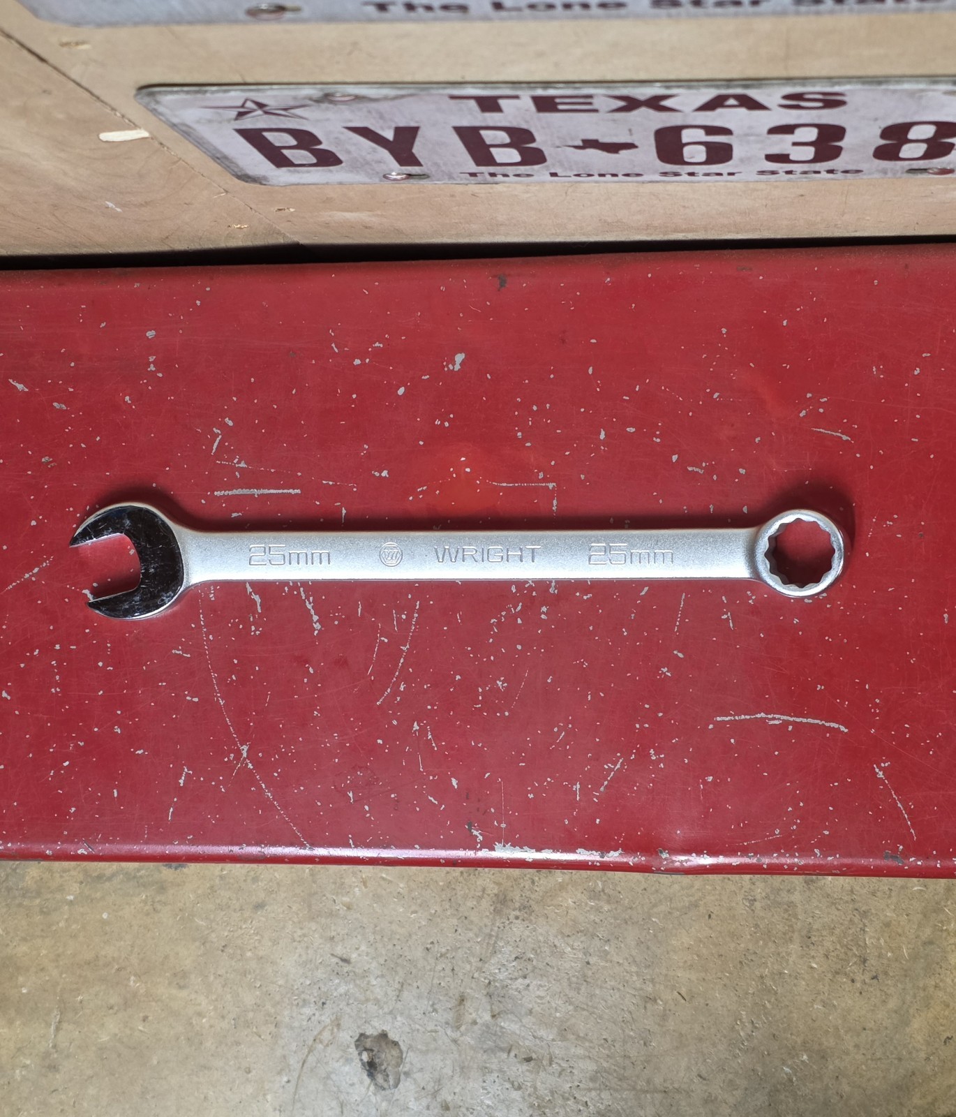 Wright Tools Metric 25mm Combination Wrench 12pt 11-25MM USA Unused Condition
