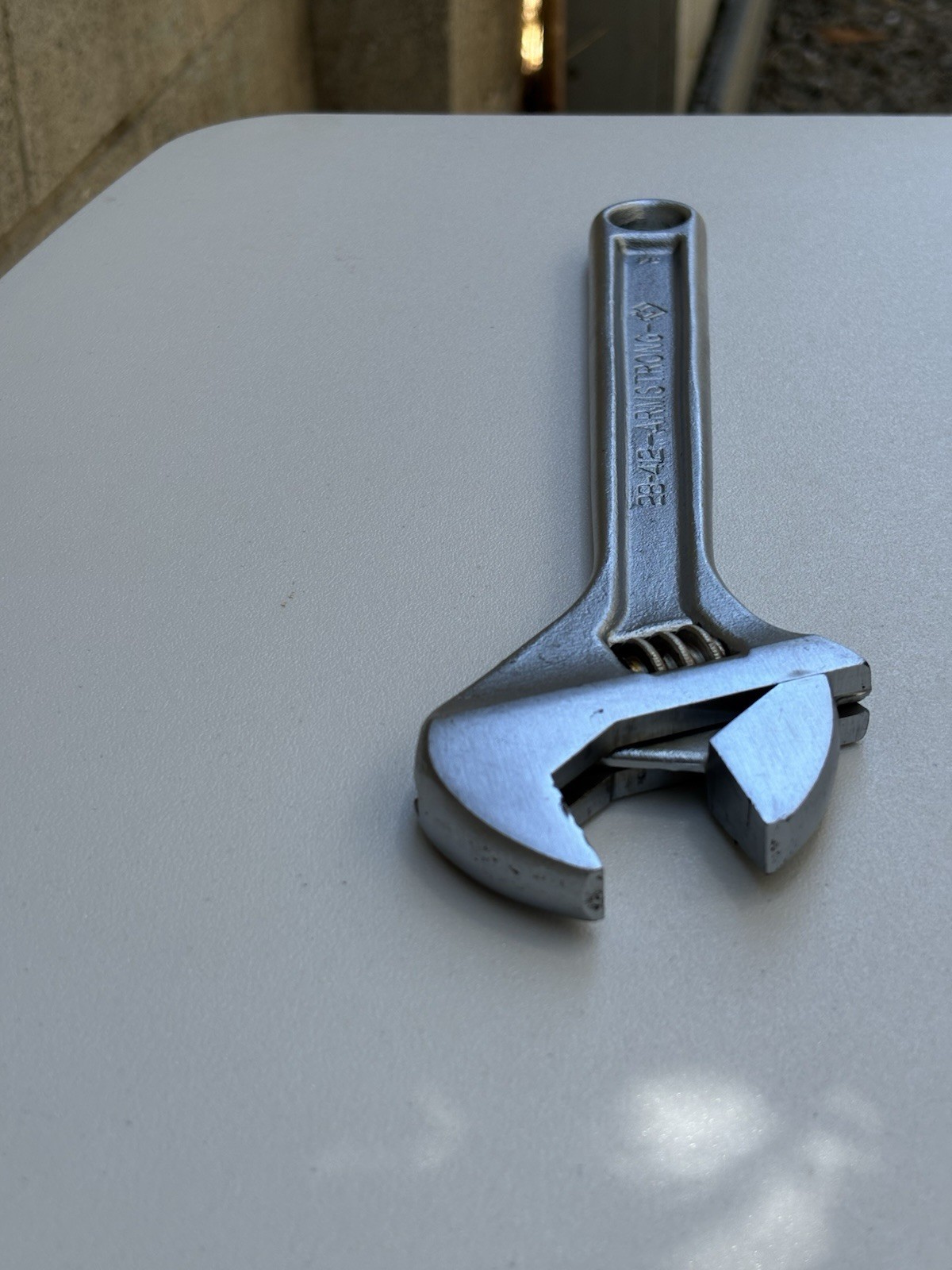 Armstrong 12″ 300mm 28-412 Forged Adjustable Wrench USA