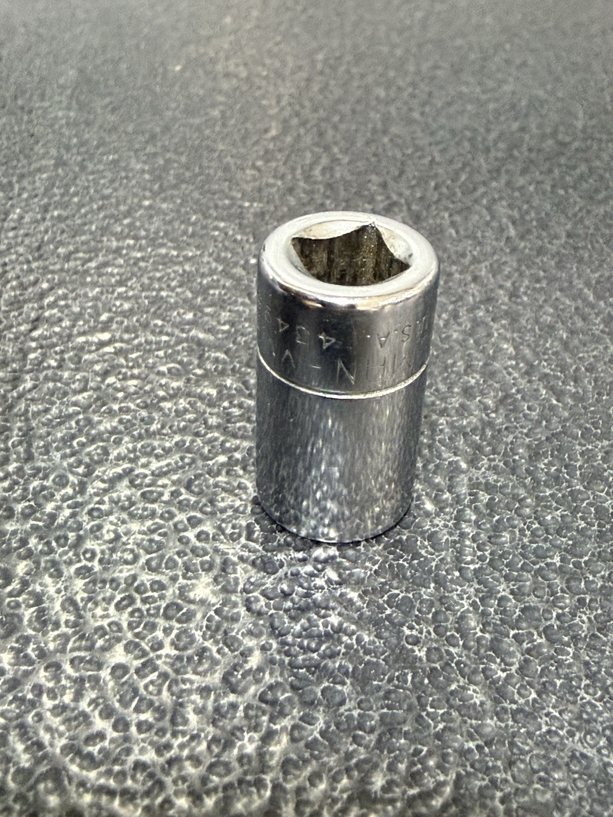 Vtg 11/32″ Craftsman VV-Series Part 43496 1/4″ Drive 6-Point Socket USA Made