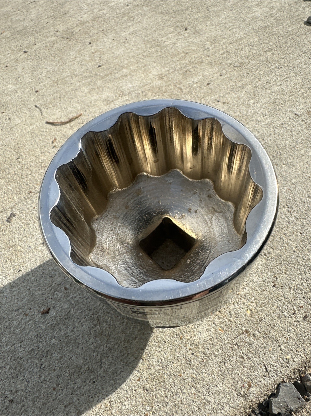 Craftsman 3/4″ Drive, 12pt Large Socket, 2 3/8″ – Part # 47793 – NEW