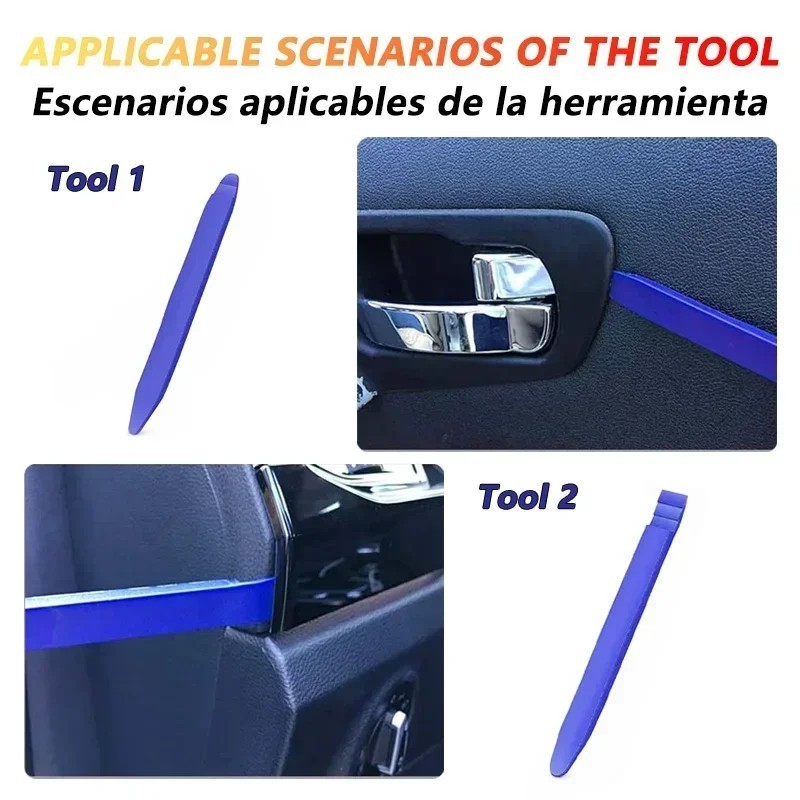 Auto Dismantle Tools Kit Plastic Kit Car Door Clip Panel Trim Removal Kit Door