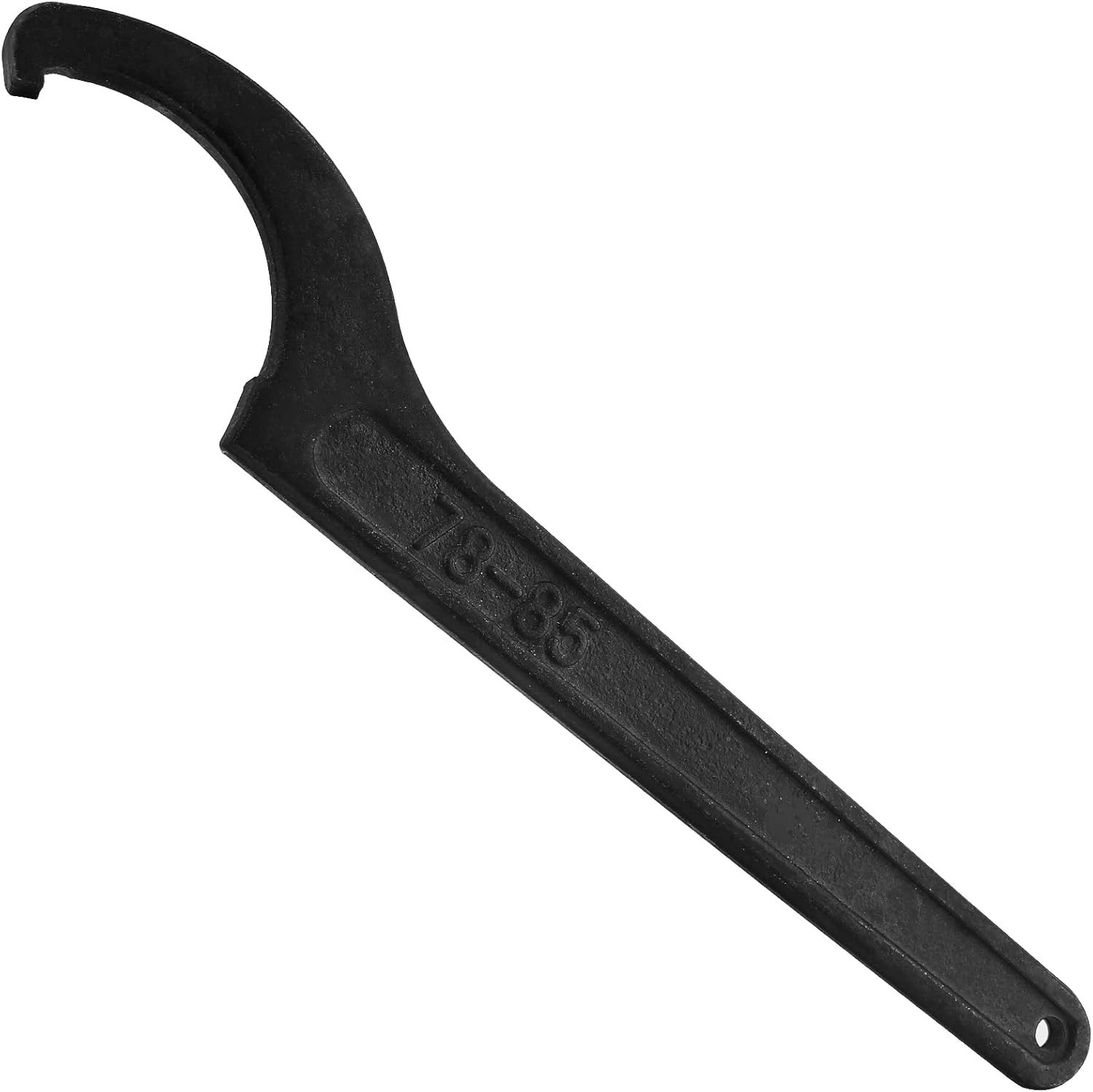 C Hook Spanner Wrench Black Carbon Steel 78-85mm Round Nut