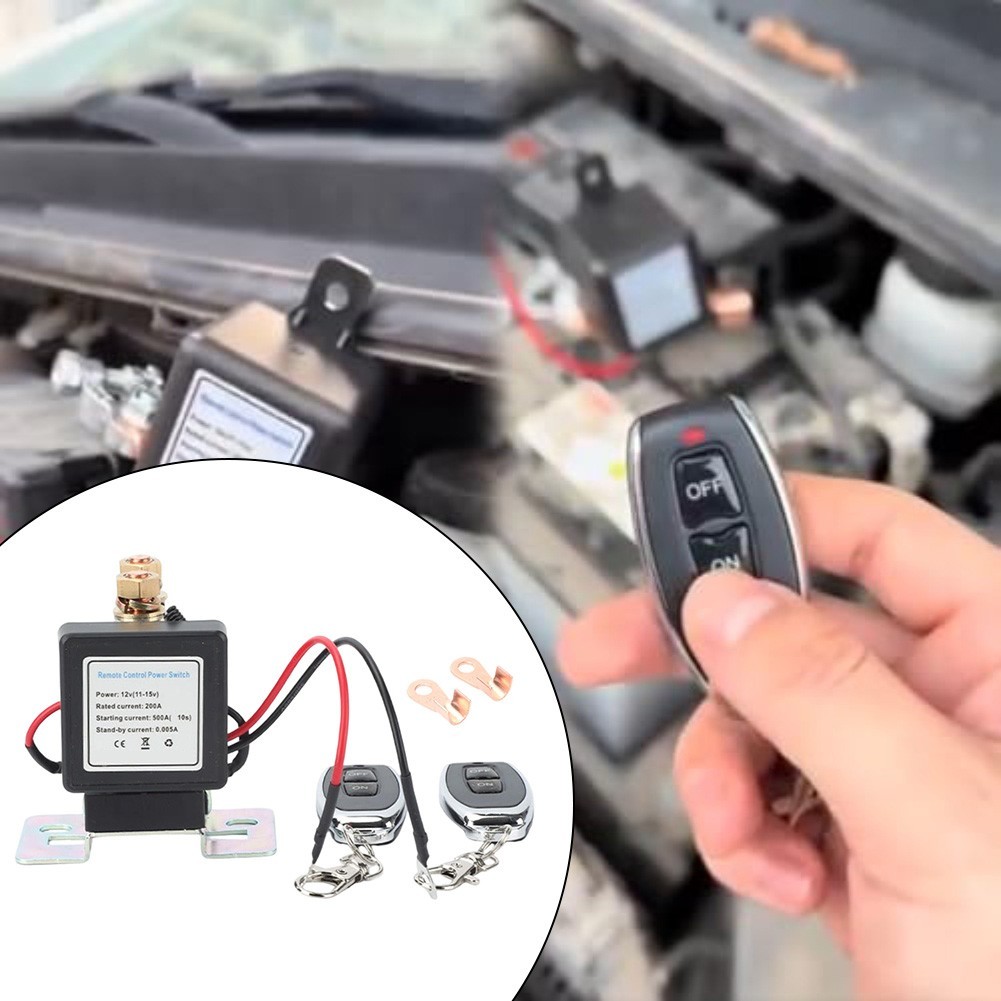 Keyless Remote Control Car Starter for relay Compact 3.5×2.5×1.2 In for supports