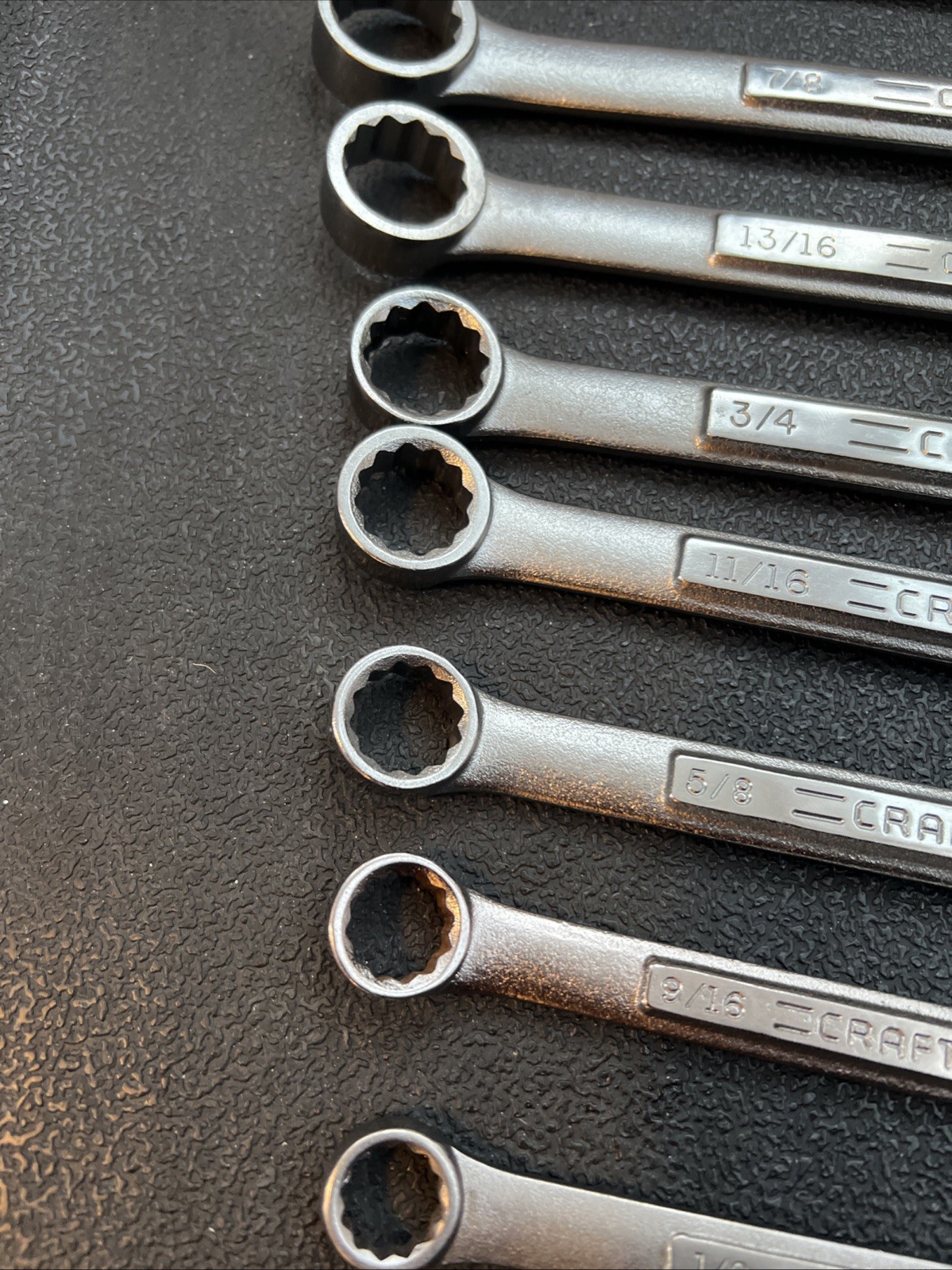 EXC Craftsman V 13 pc 12 Point SAE Combination Wrench Set 1/4 – 15/16 🇺🇸
