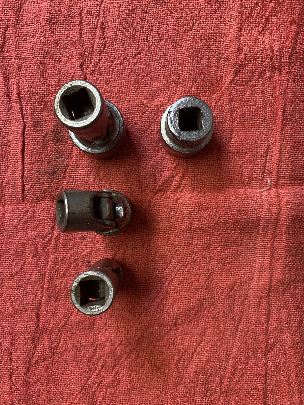 Vintage, NEW BRITAIN MACHINE COMPANY, 3/8” Drive, Swivel Sockets, 12pt, MISC LOT