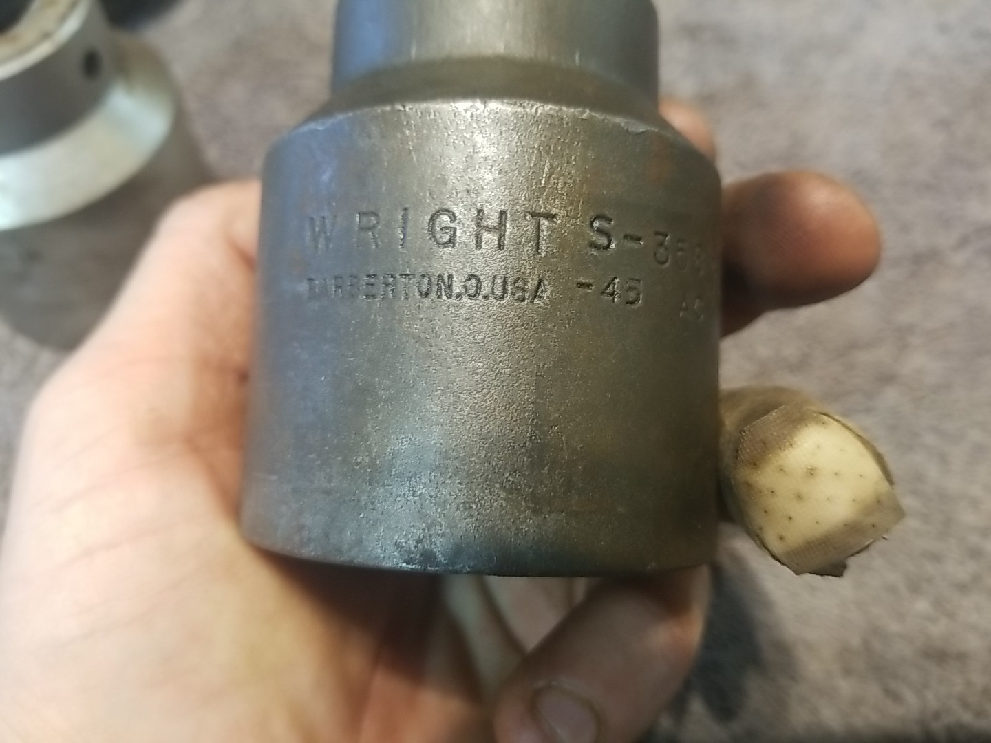 Vintage Wright Tools 3/4″ Drive 12pt 1-3/16″ 1-3/4″ 1-7/8″ 1 13/16″ 2″ Made USA