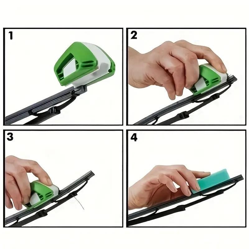 Universal Car Wiper Repair Tool, Blade Cutter & Rubber Restorer for Windscreen W