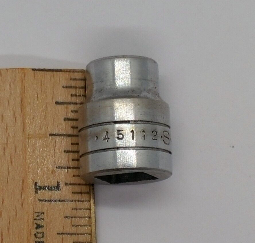 SK 3/8″ Drive 6 Point 3/8in. Shallow SAE Socket 45112 S338