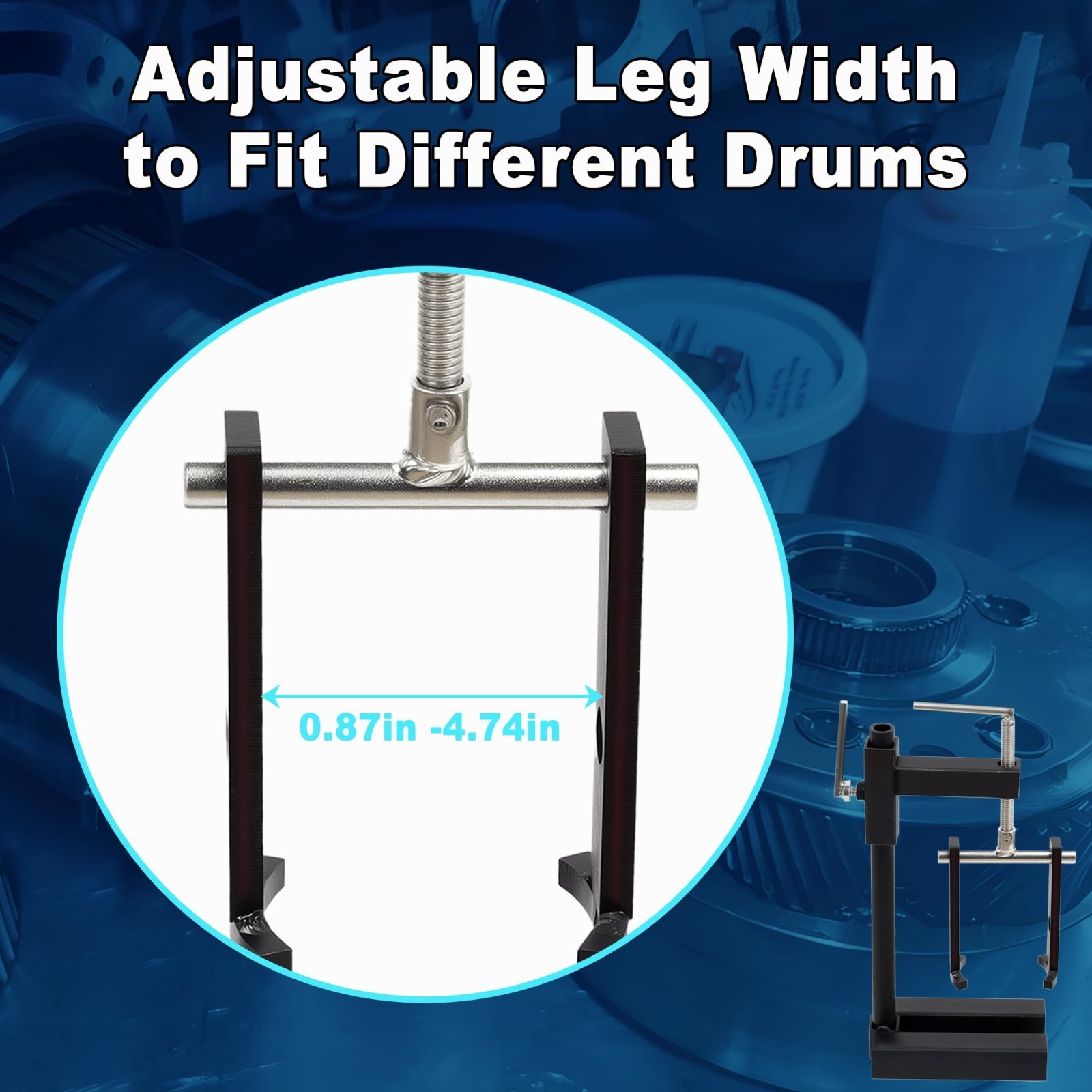 Universal Heavy Duty Automatic Clutch Drum Spring Compressor Tool for Ford, GM,