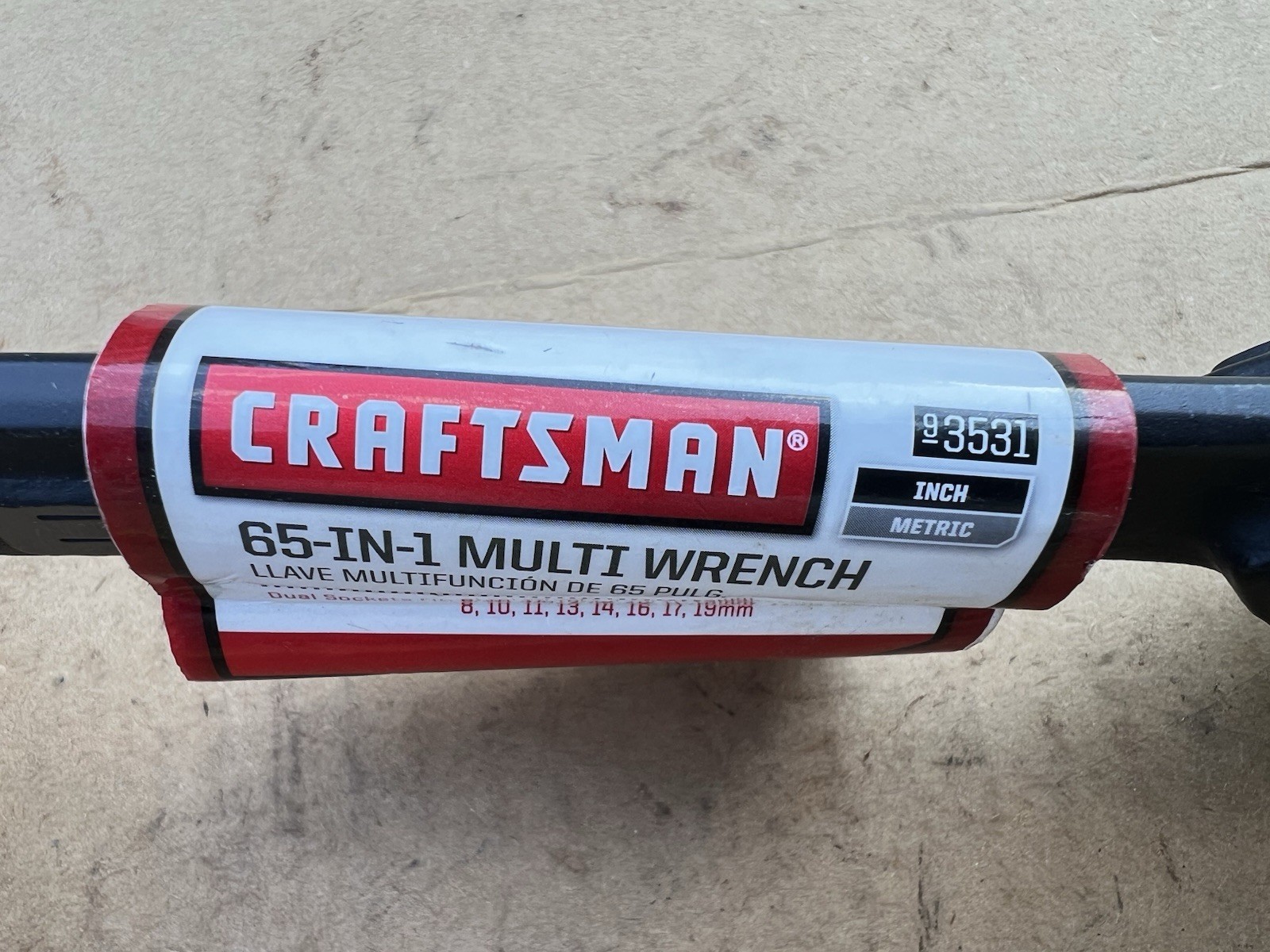 🇺🇸Craftsman 3531 D-AB 65-in-1 Multi Wrench Universal SAE & Metric🇺🇸