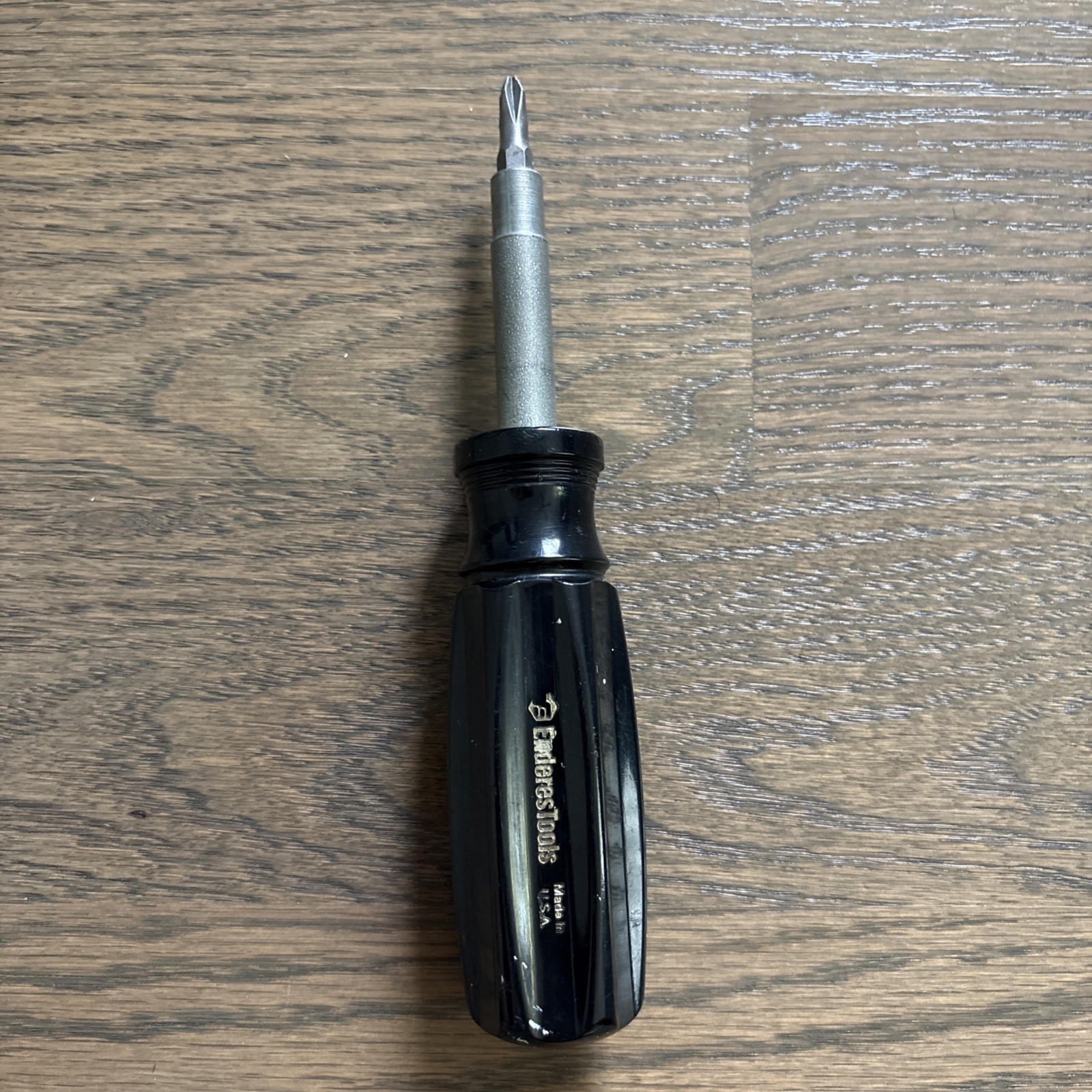 Vintage Enderes Tools USA 6-in-1 Interchangeable Screwdriver