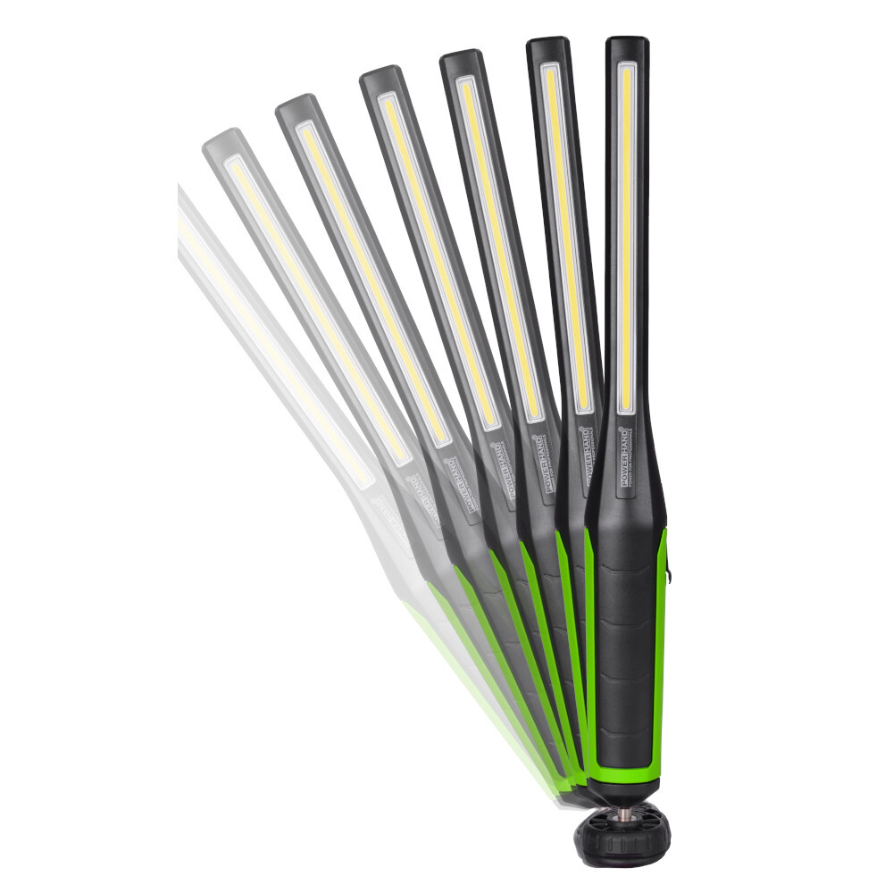 Powerhand LED Handlight Rechargeable 7W COB Dimmer Switch Green SIN-100.1070-G