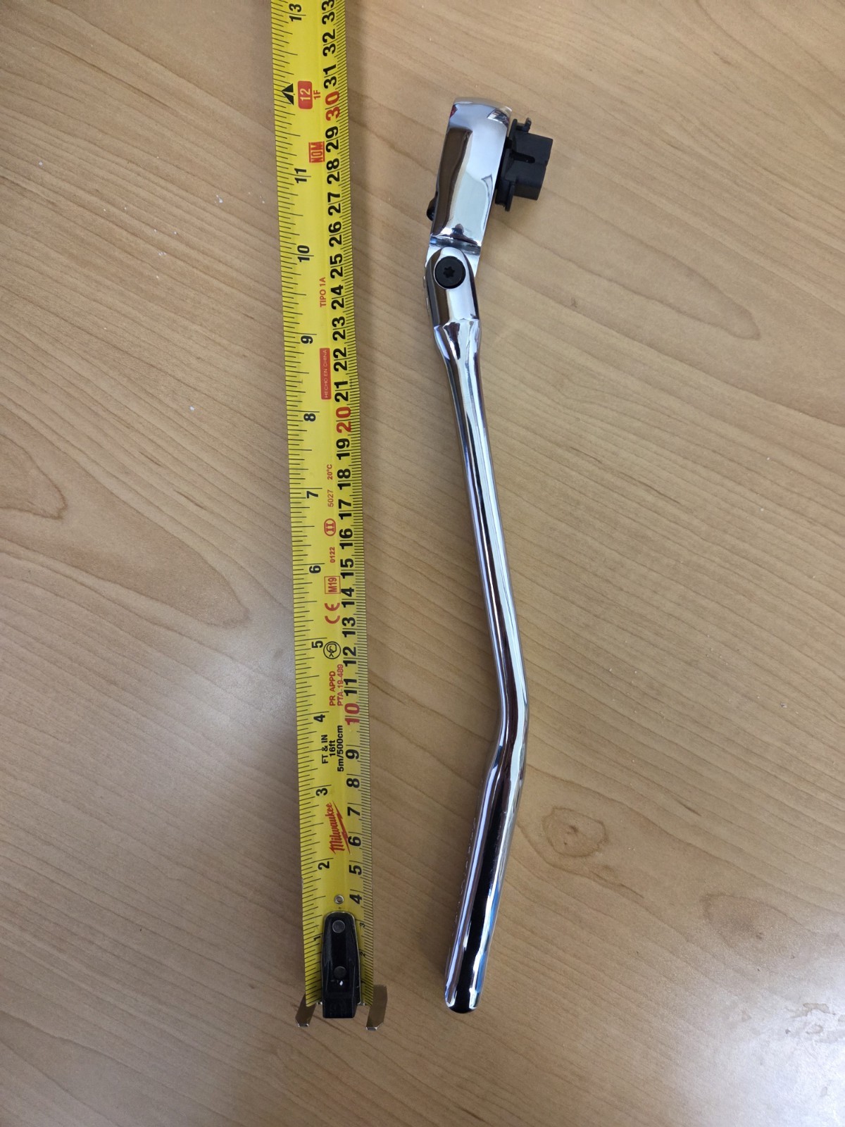 NEW! CRAFTSMAN 12″ 72-Tooth 3/8″ Drive Offset Handle Flex Head Ratchet CMMT99439