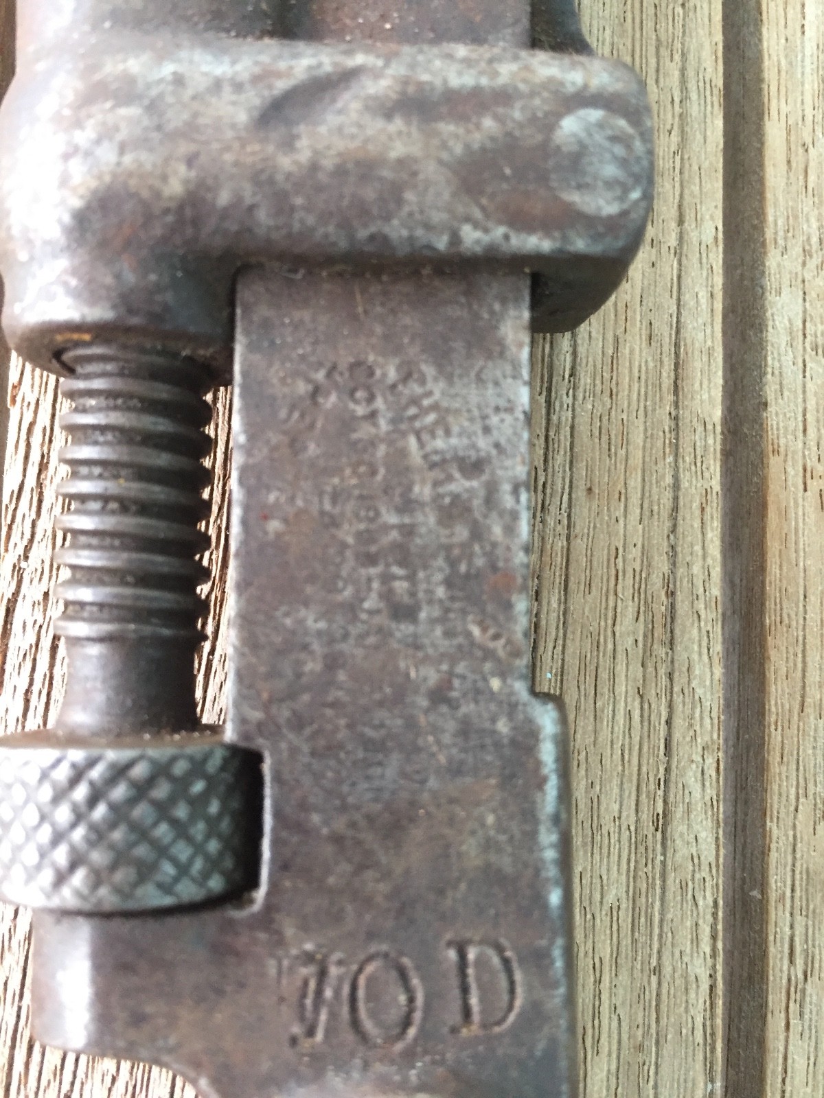 H.D. SMITH & COMPANY 10″ MONKEY WRENCH PERFECT HANDLE (CIR. 1900-1925)