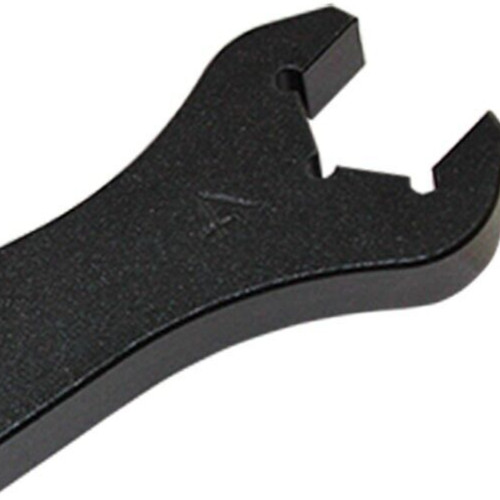 Black Aluminum Wrench, AN Fitting Wrench Hex # 4 or 9/16″, Hard Anodized AN4