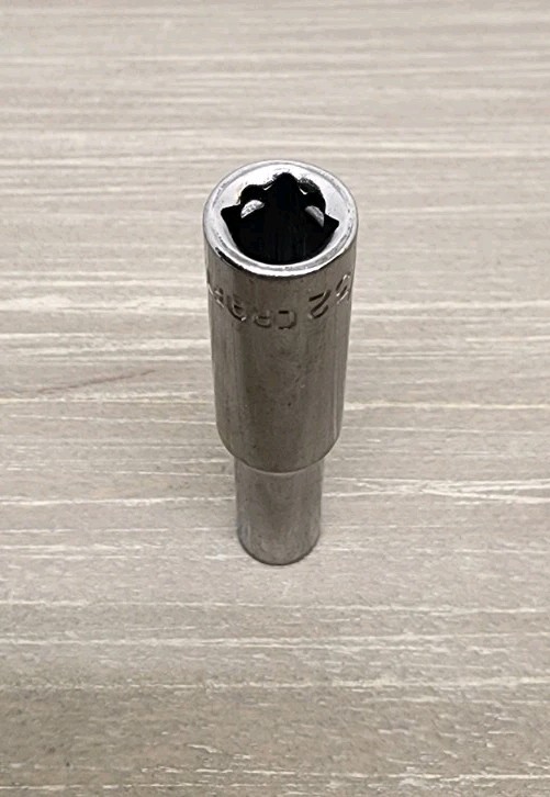 Craftsman 7/32″ Deep Well Socket 12 Point 1/4″ Drive S-AD 43591