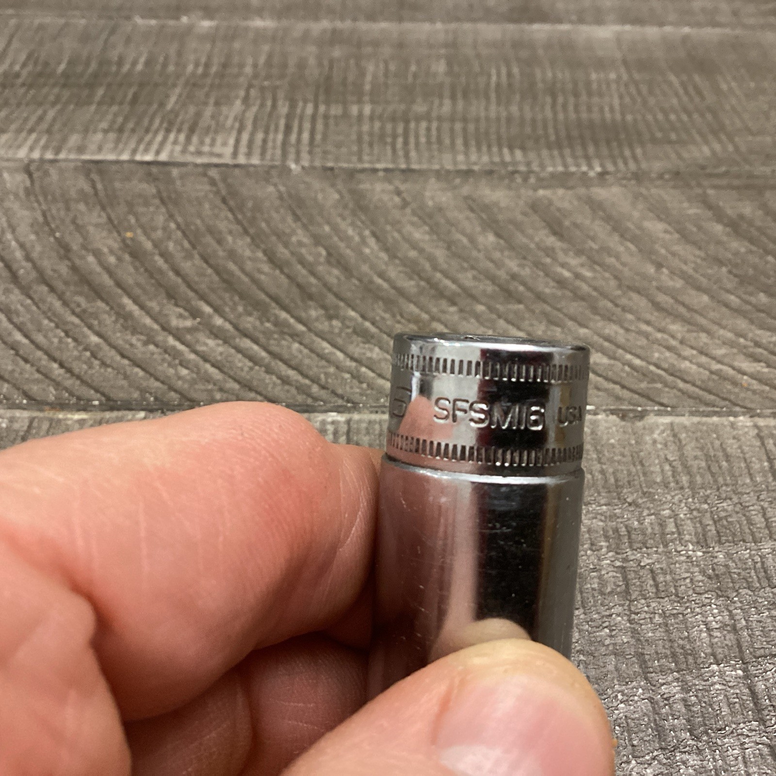 Snap On 3/8” Drive Deep Socket 16 Mm. Sfs 16