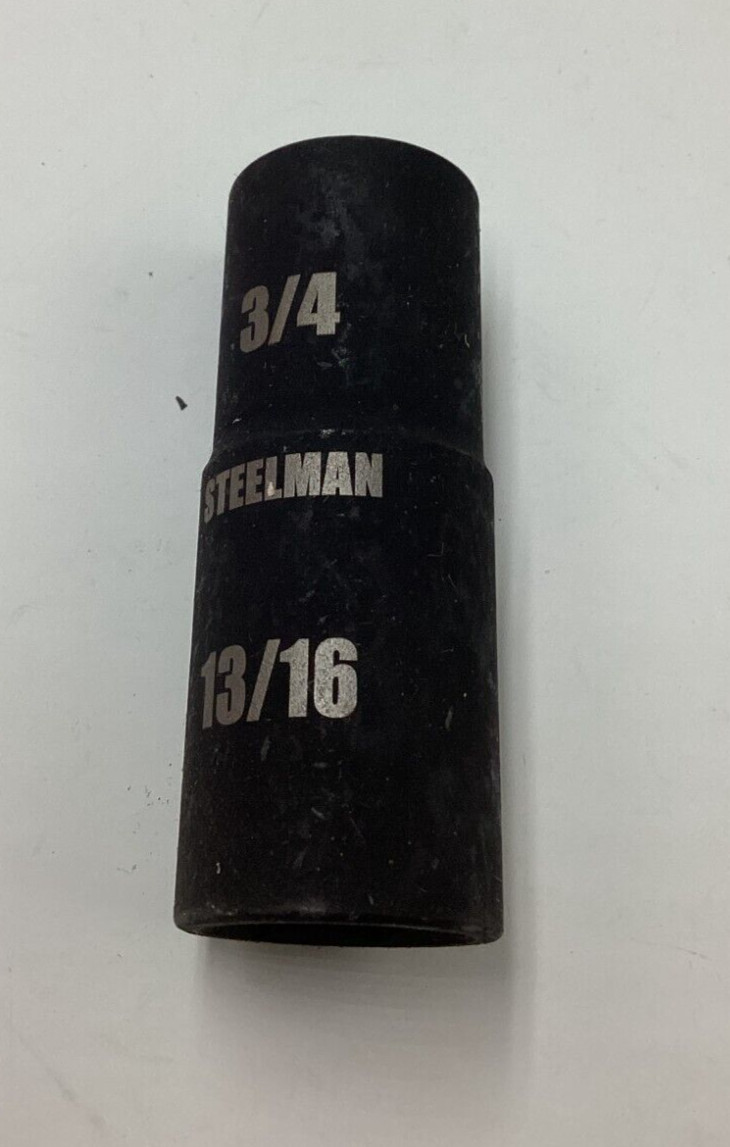 Steelman 1/2 in. Drive 6 Point 3/4 x 13/16 in. Impact Flip Socket 60228