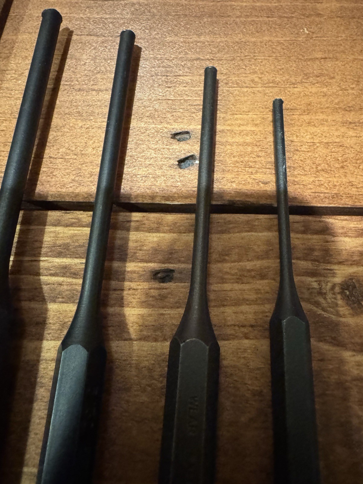 Mac Tools SRPP6KSS 6-Piece Roll Pin Punch Set EUC