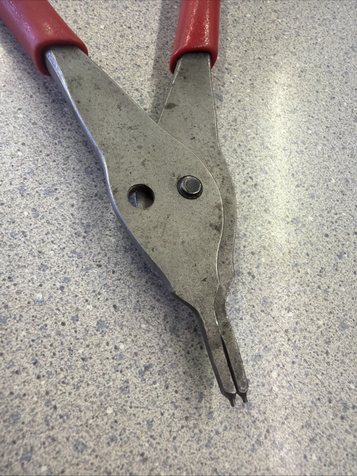 SNAP-ON SRPC380 INTERNAL/EXTERNAL SNAP RING PLIERS Red HANDLE FREE SHIPPING