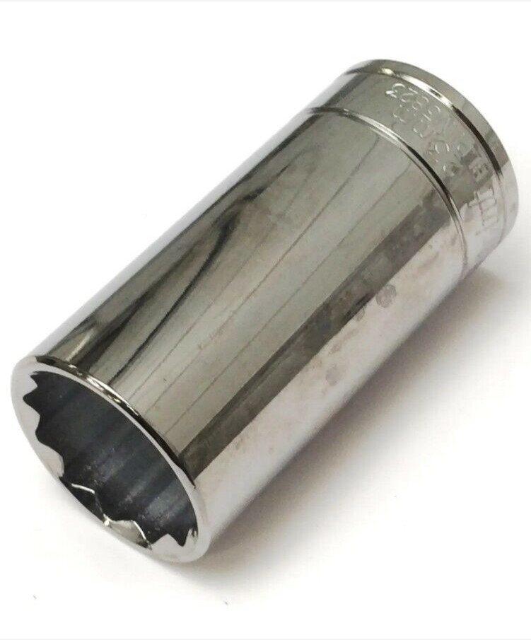 BLUE-POINT Tools BLPLM3823, 3/8″ DRIVE, 23MM. SOCKET, DEEP/HIGH, 12 POINT.
