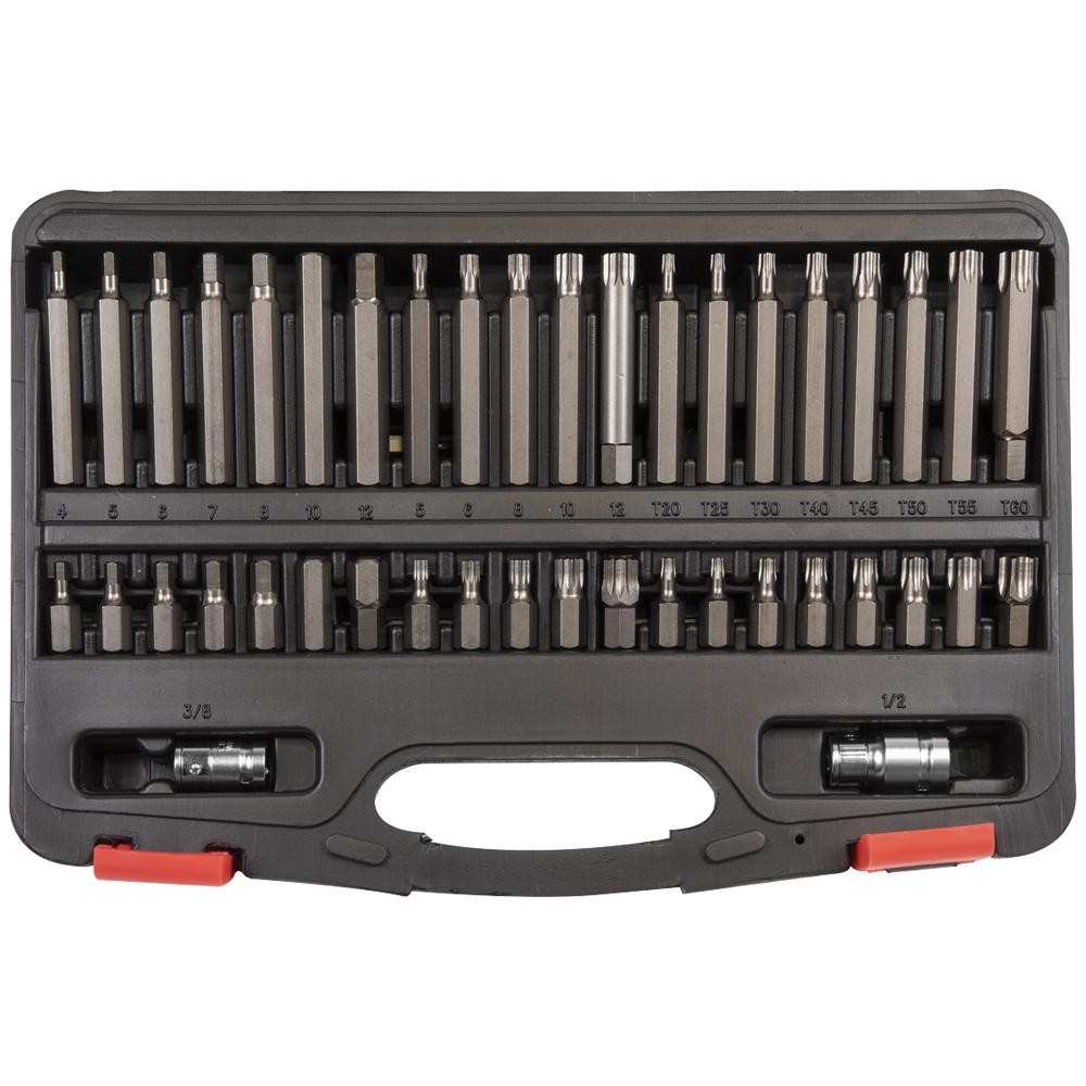Sealey 42 Piece Torx, Hex and Spline Socket Bit Set