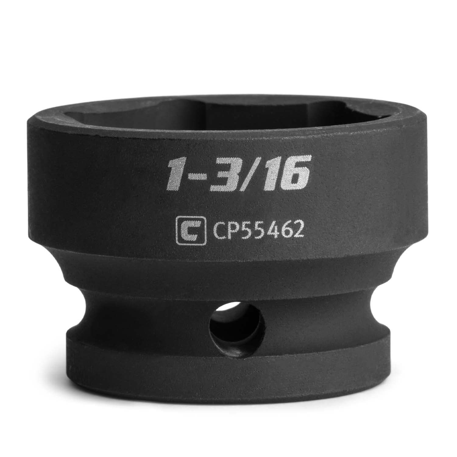 Capri Tools 1-3/16 in. Stubby Impact Socket, 1/2 Drive, 1-3/16-Inch