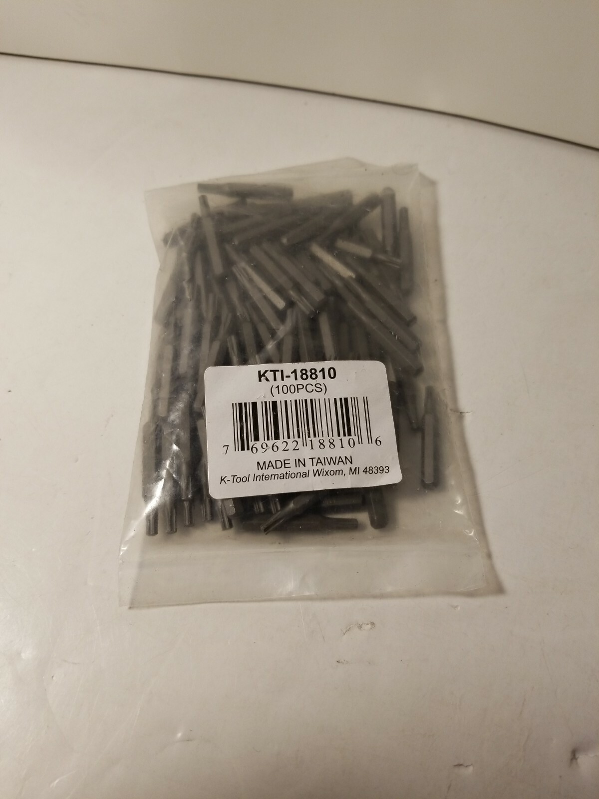 T-10 Replacement Bit, 100 Pack KTI18810 Brand New!