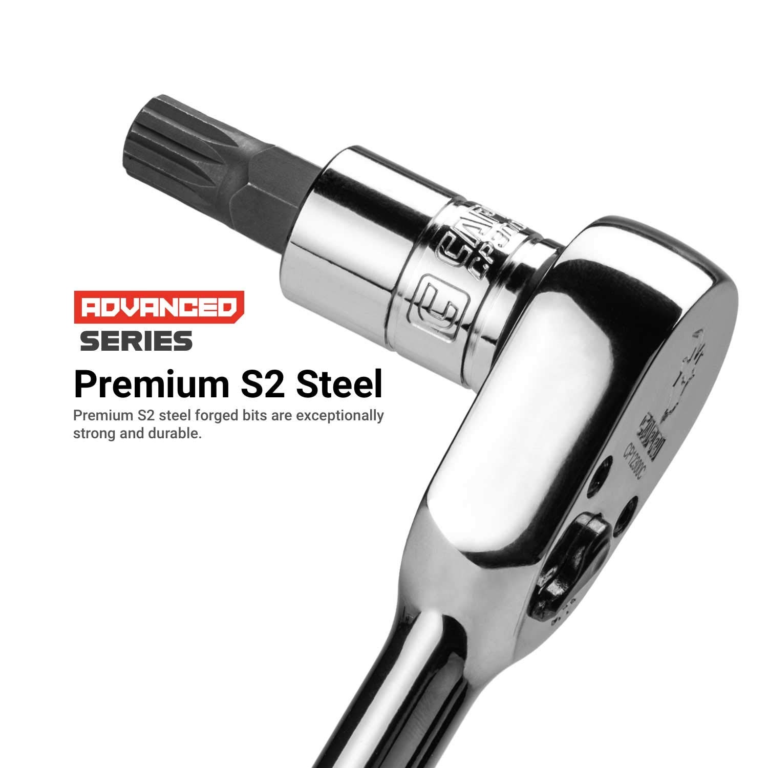 Xzn Extra Long M10 Triple Square Socket Bit 1/2inch Drive