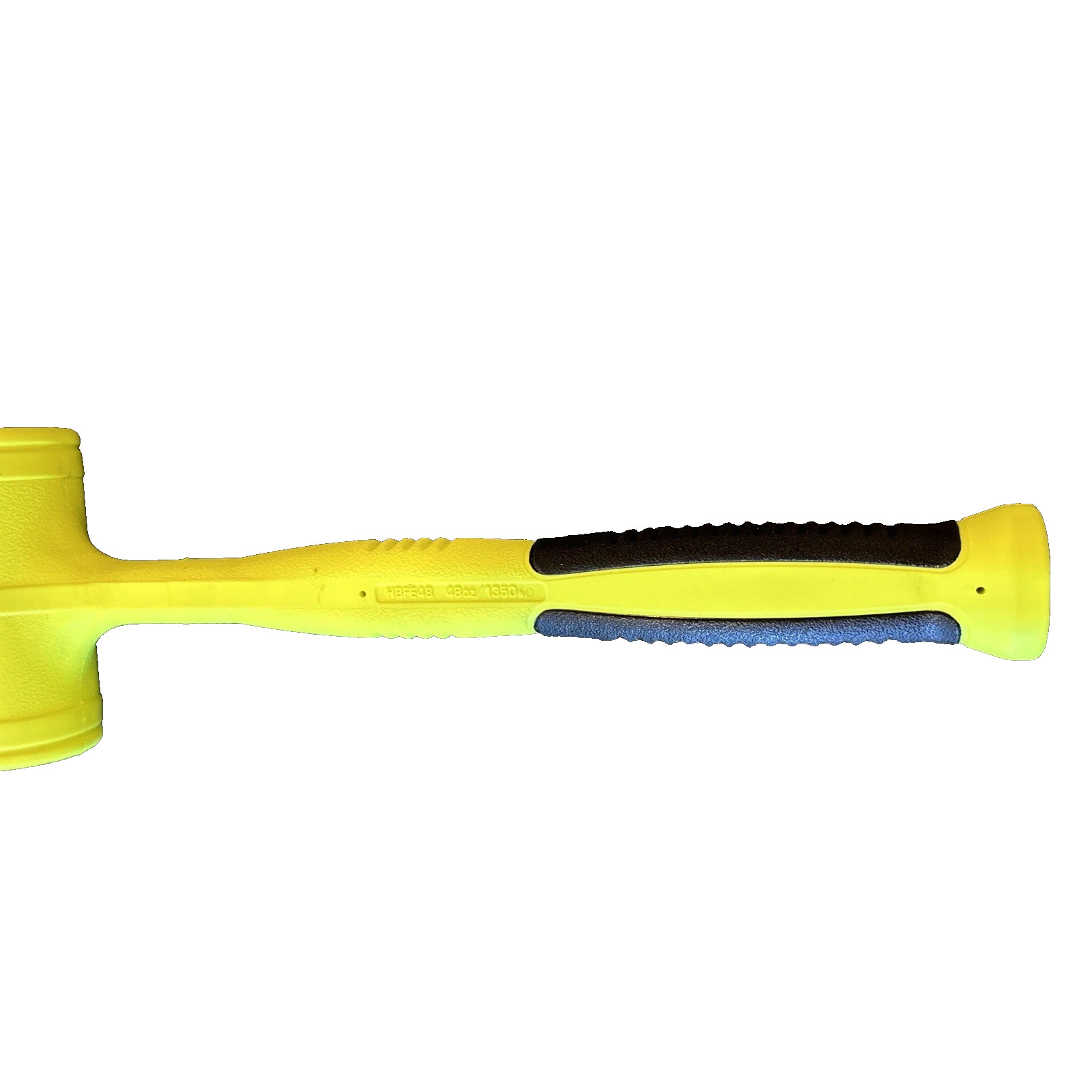Snap On tools hbfe48HV 48 ounce soft grip dead blow hammer Hi-Viz Yellow New USA
