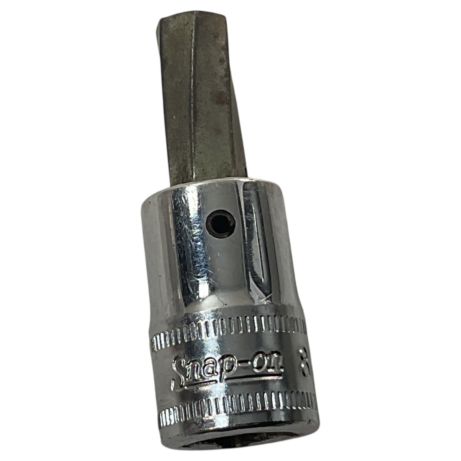 Snap-on Hex Bit Socket 8mm 6 Point 3/8″ Drive FAM8A Sold As Pictured Mechanic