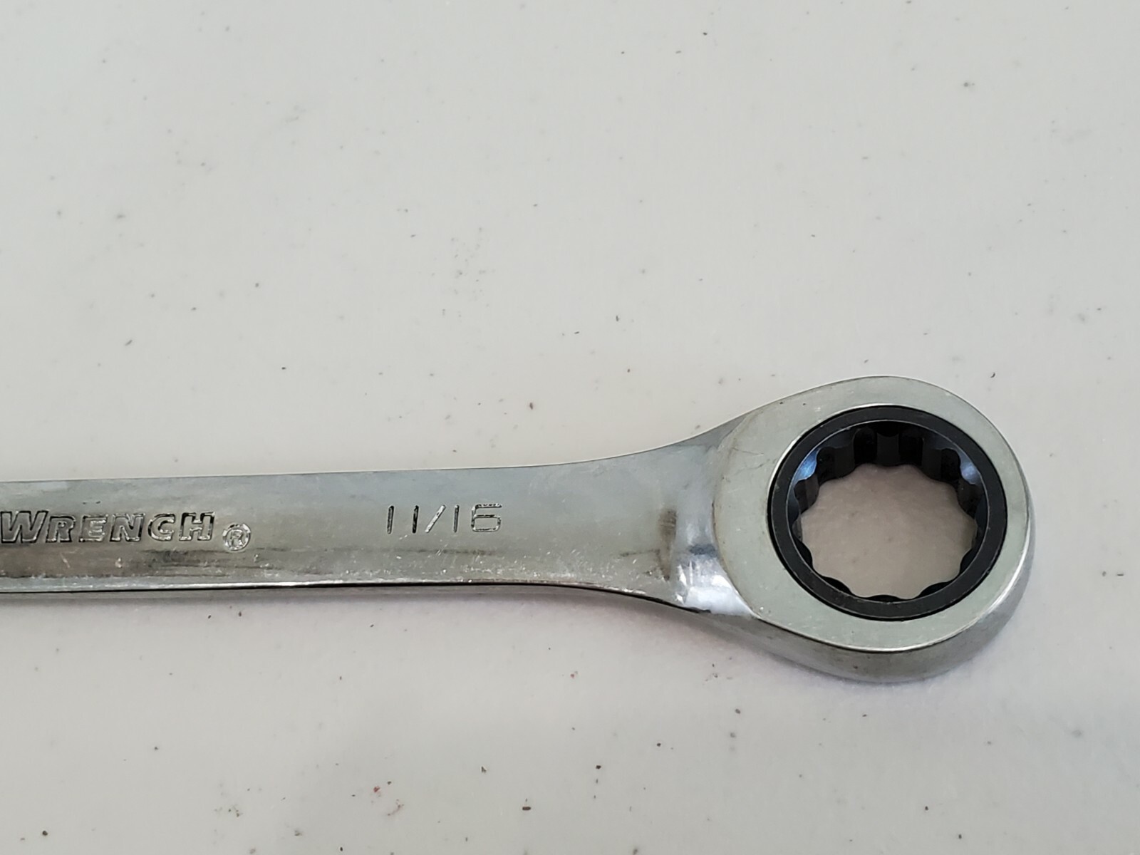 GearWrench 11/16 12pt Ratcheting Wrench Standard SAE