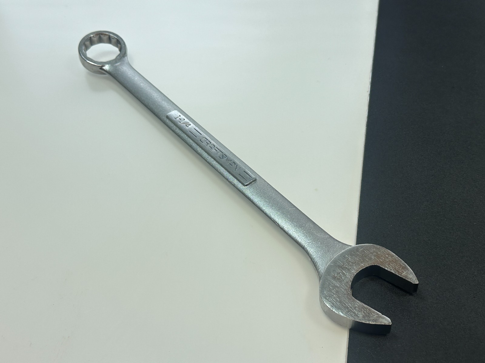 🇺🇸 Craftsman Tools USA SAE 1-1/4″ VV 44708 Chrome Combination Wrench, 12 Point
