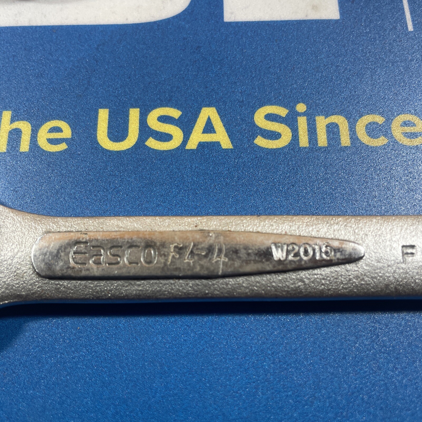 Easco No. 61 120 Double Open End Wrench Size 5/8 in x 9/16 in USA Tool
