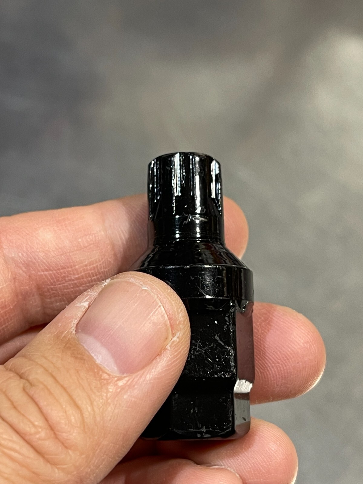 Slotted Internal specialty lug nut socket for Volks locking Lug nuts Version 2