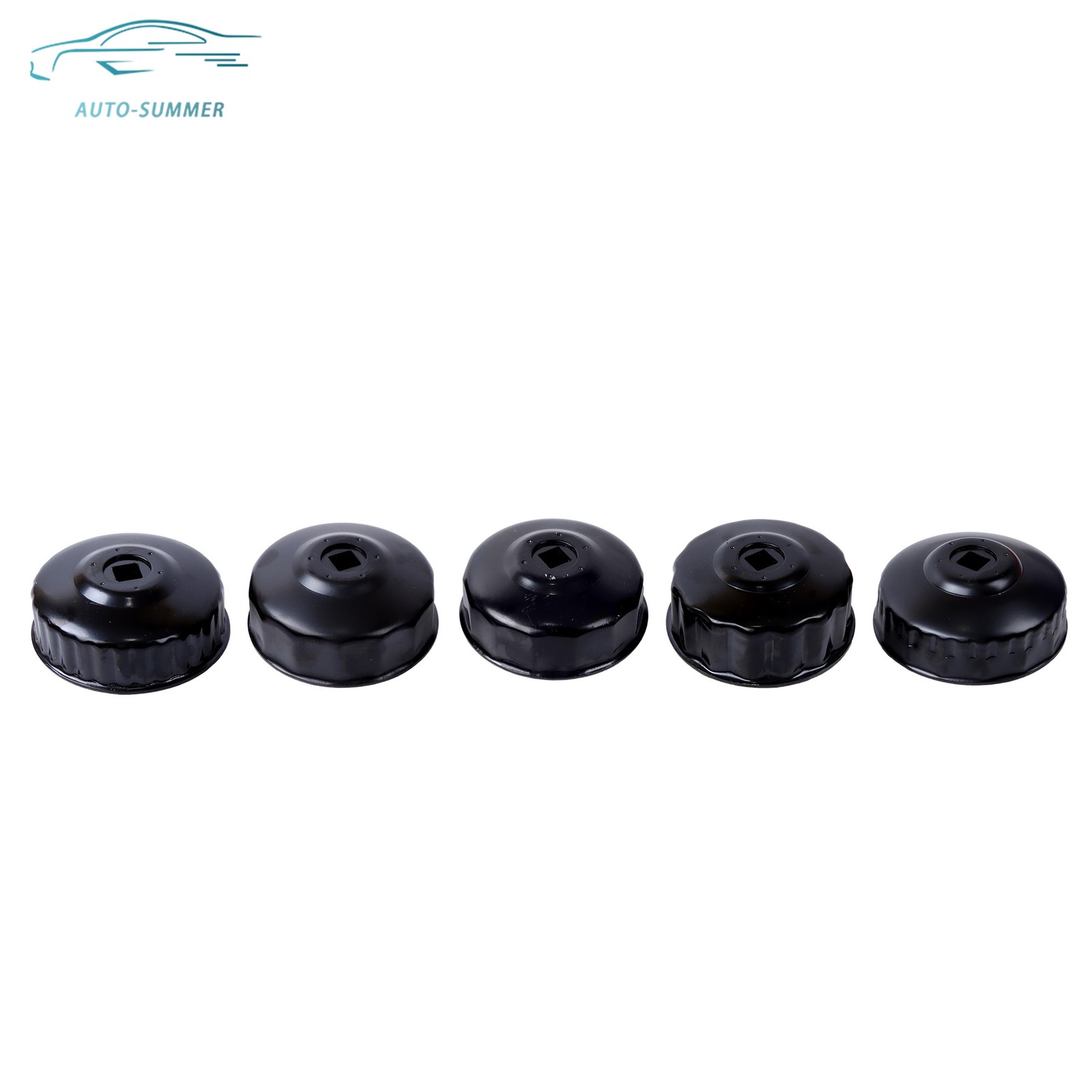 Cup Type Oil Filter Cap Wrench Sleeve Removal Tool Set 1/2″ 3/8″ Adaptor Manual