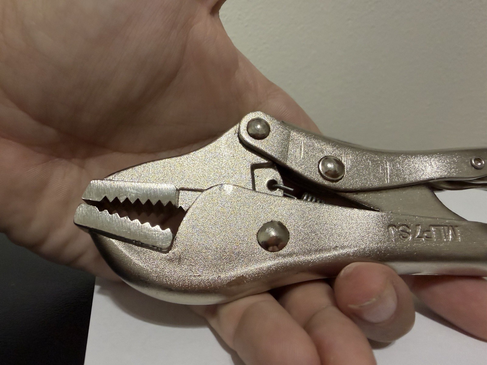 MAC TOOLS MLP7SJ 7″ Straight Jaw Locking Pliers Vice Grip Free Shipping