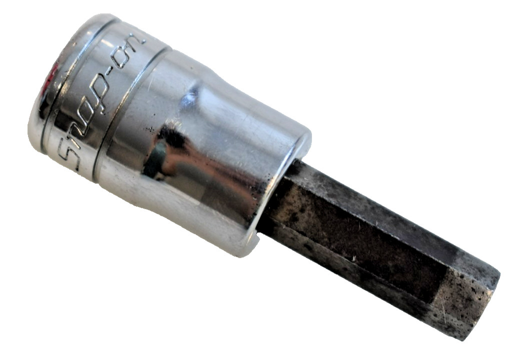 Snap On Tools FA10E 5/16″ SAE Hex Bit Socket Driver 3/8″ Drive Chrome USA