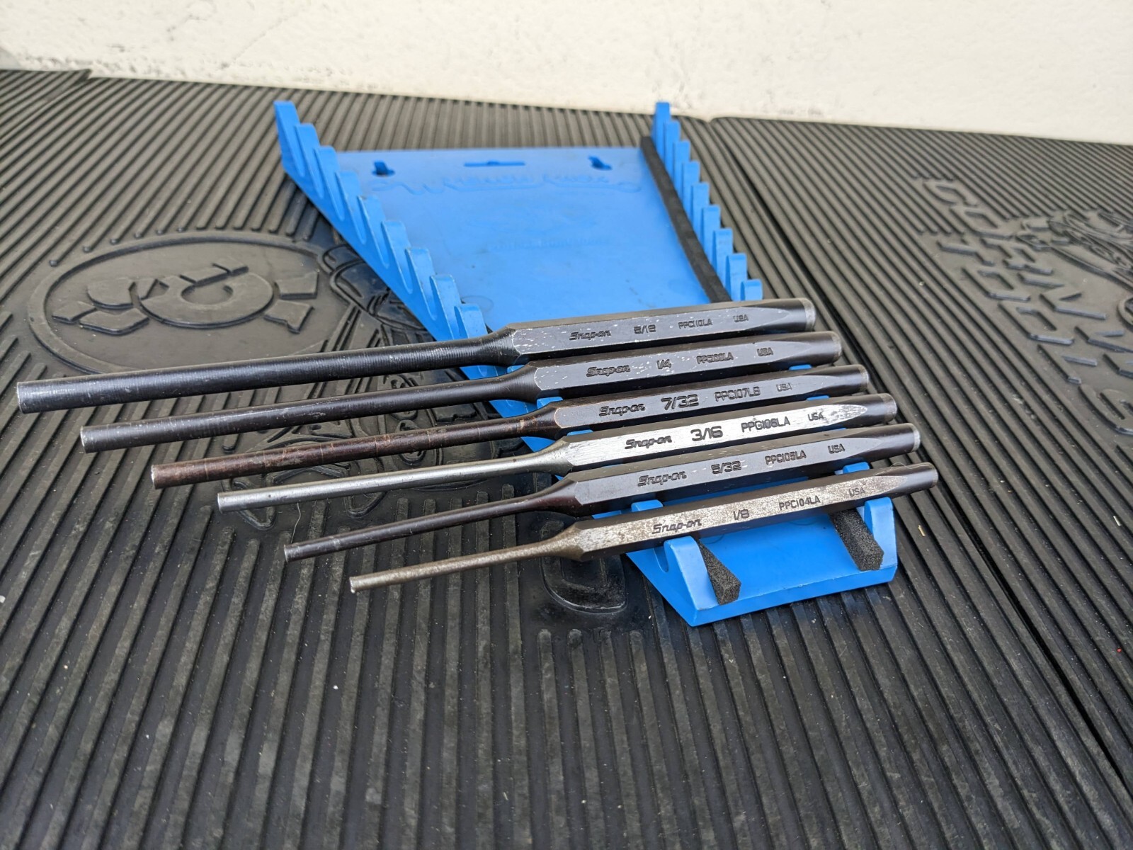 #be269 SNAP ON PPCL60BK 6 PIECE «LONG» PIN PUNCH SET