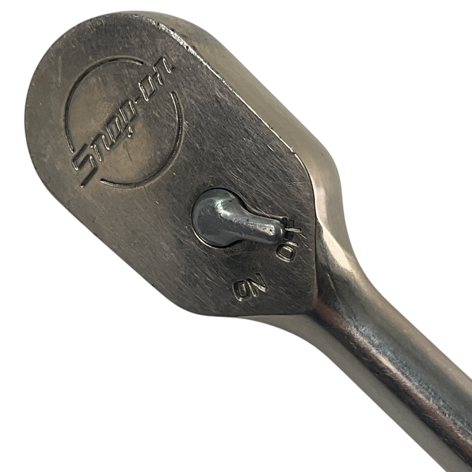 Snap-on Ratchet 3/8″ Drive FHL80 Sold As Pictured Mechanic Tool Red Soft Grip US