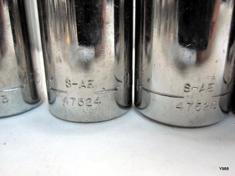 CRAFTSMAN set of 7 sockets mix lot see description