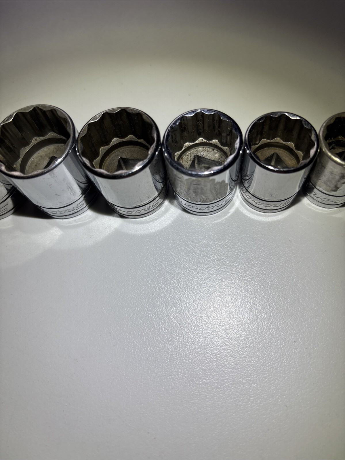 Snap-on Tools 12-Piece 1/4″ – 15/16″ Drive 12-Point Shallow Socket Set 🇺🇸 Nice