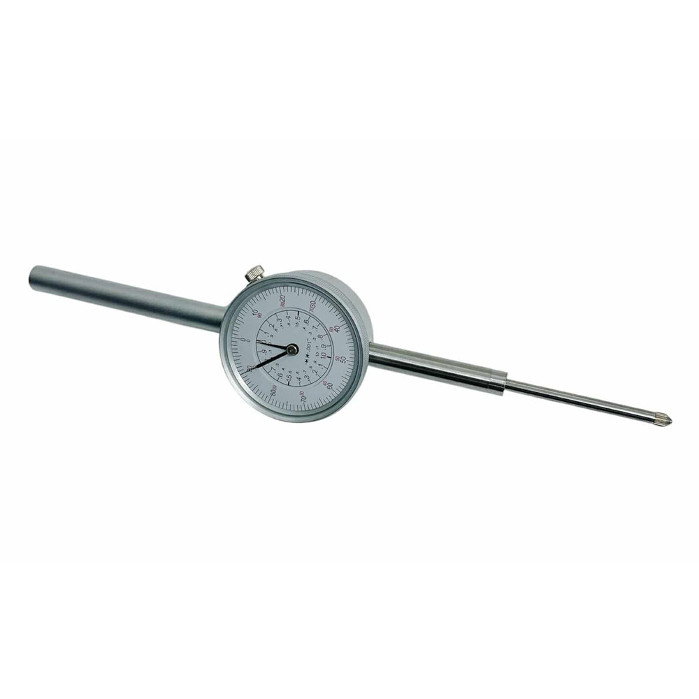 2″/0.001″ Dial Indicator Carbide Anvil AGD Spec, Satin Chrome Finish, AGD specs.