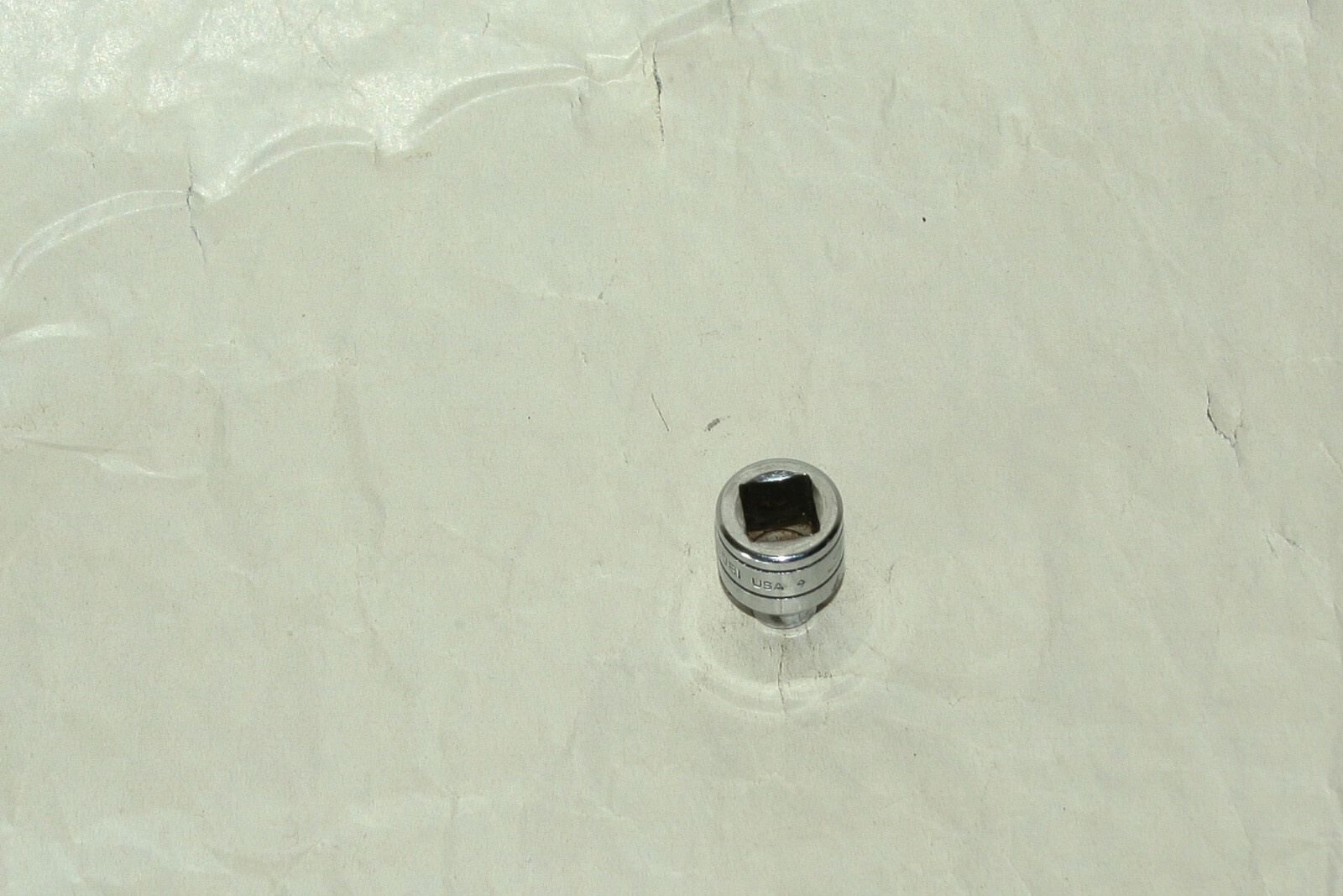 Snap-On Tools FS081 3/8″ Drive 1/4″ 6PT Shallow Chrome Socket