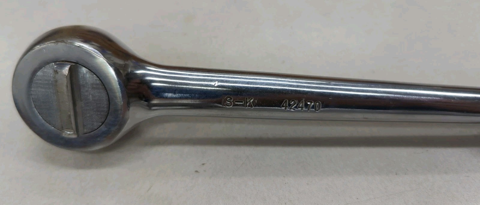 2pc Vintage S-K USA Ratchet Set 1/2″ 42470 & 3/8″ 45170