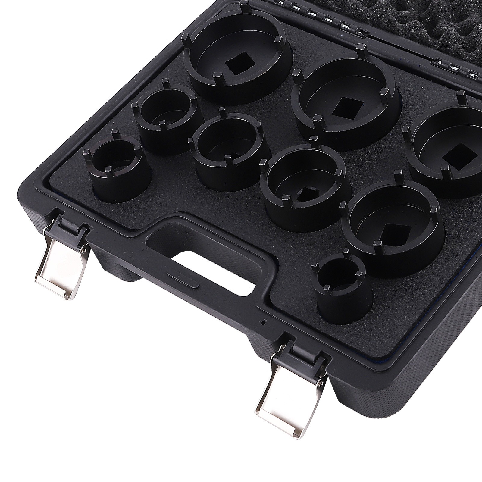 Socket Set Grooved Lock Nuts Tool External Teeth 1/2″DR & 3/4″DR KM4-KM12 New